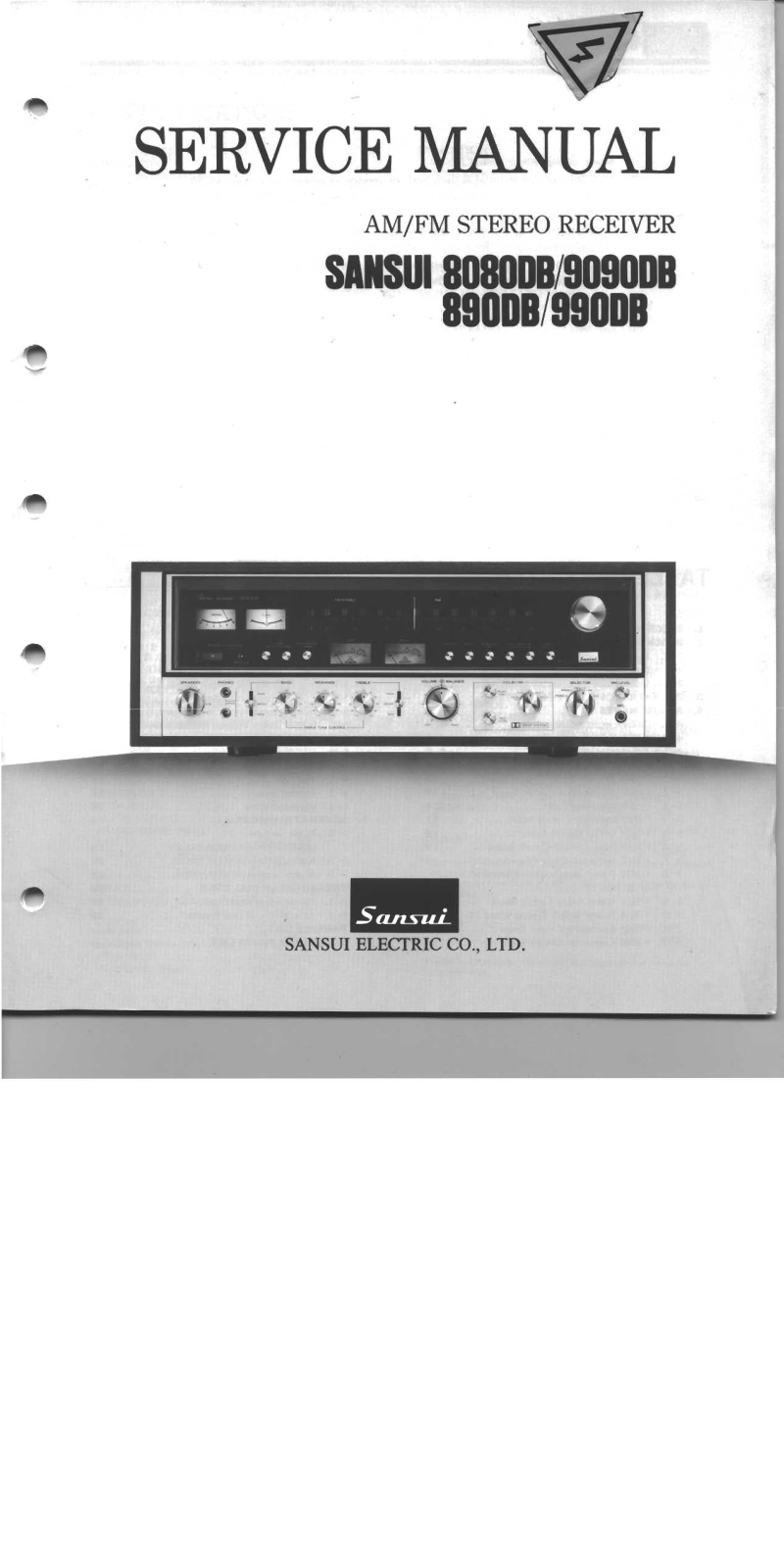 Sansui 9090-DB Service manual