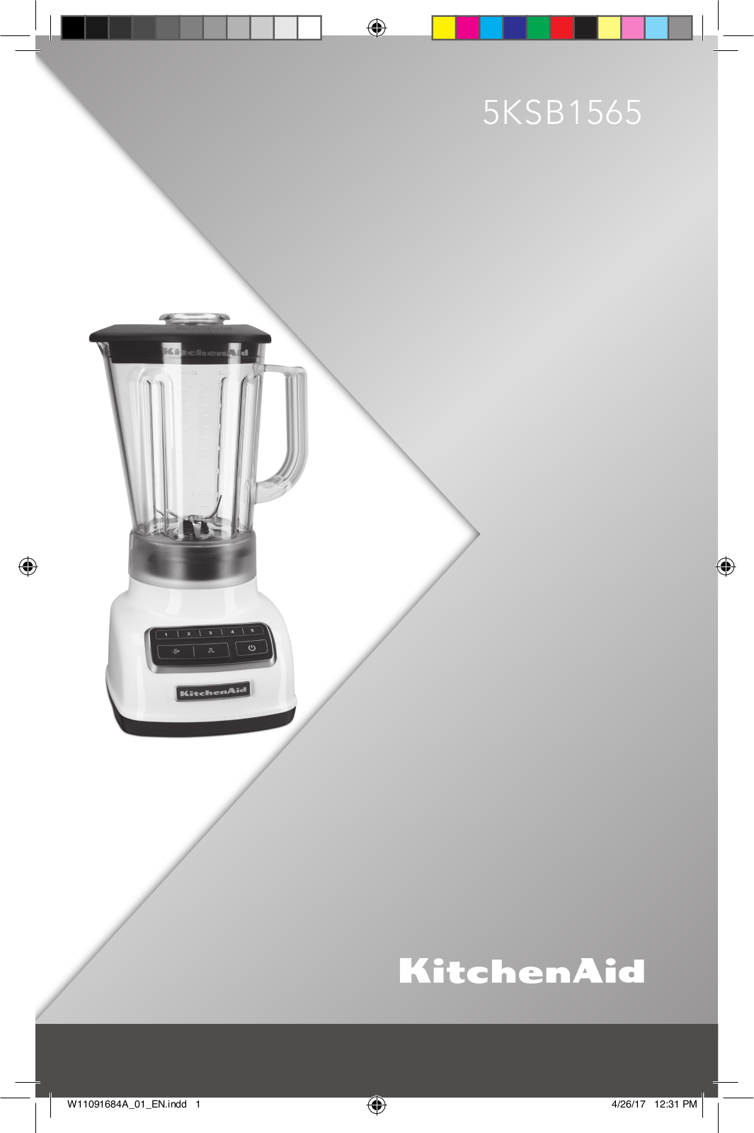 KitchenAid 5KSB1565EOB User Manual