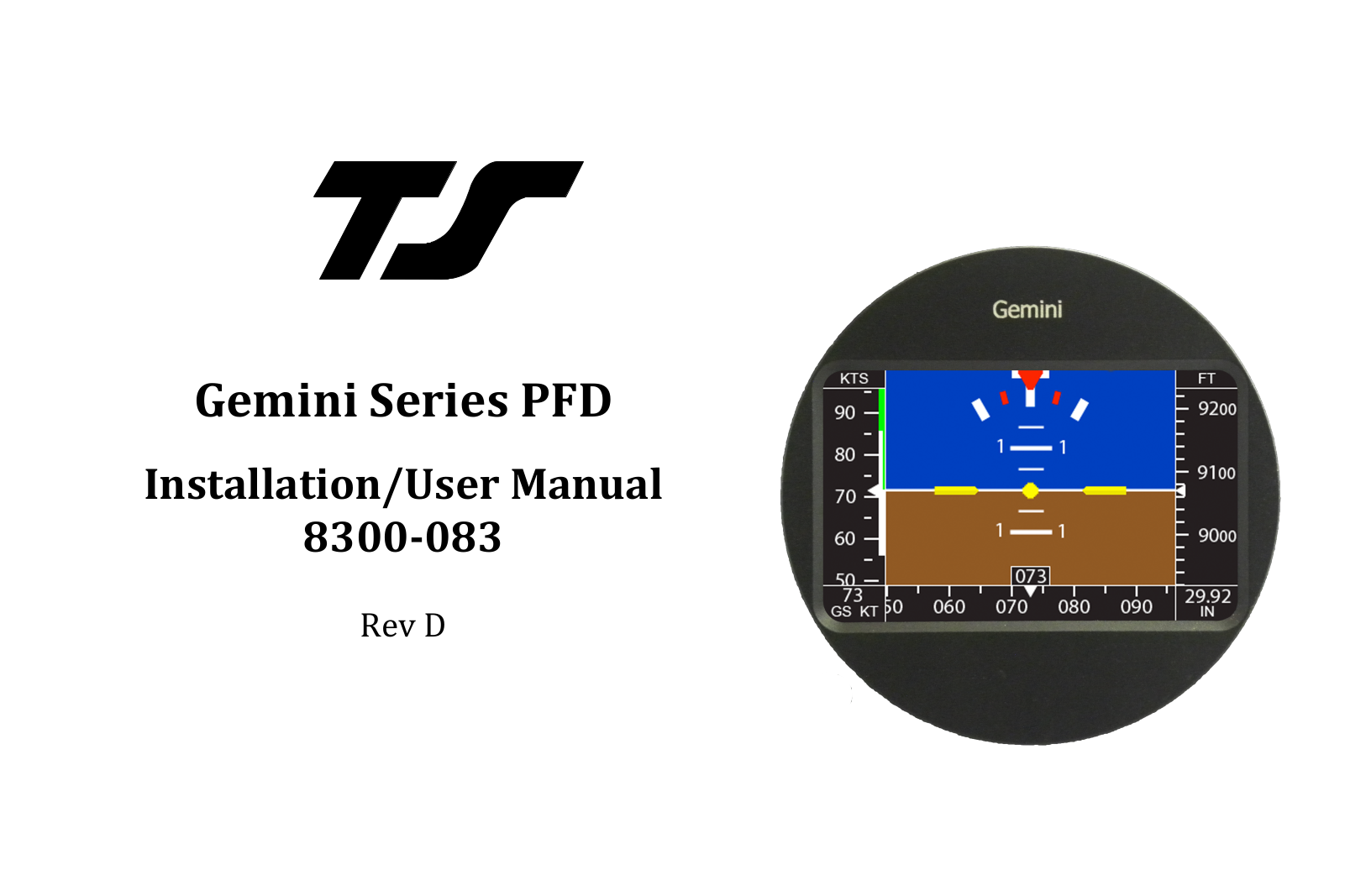 TruTrak Gemini PFD User Manual