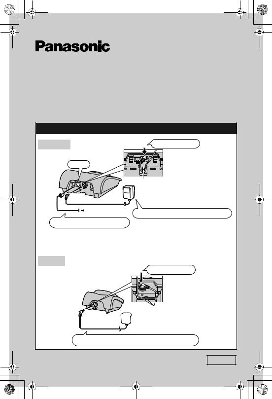 Panasonic KX-TG7203NE, KX-TG7202NE, KX-TG7222NE, KX-TG7200NE Quick guide