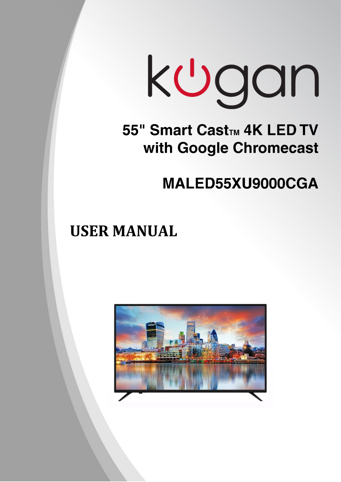 Kogan MALED55XU9000CGA User Manual