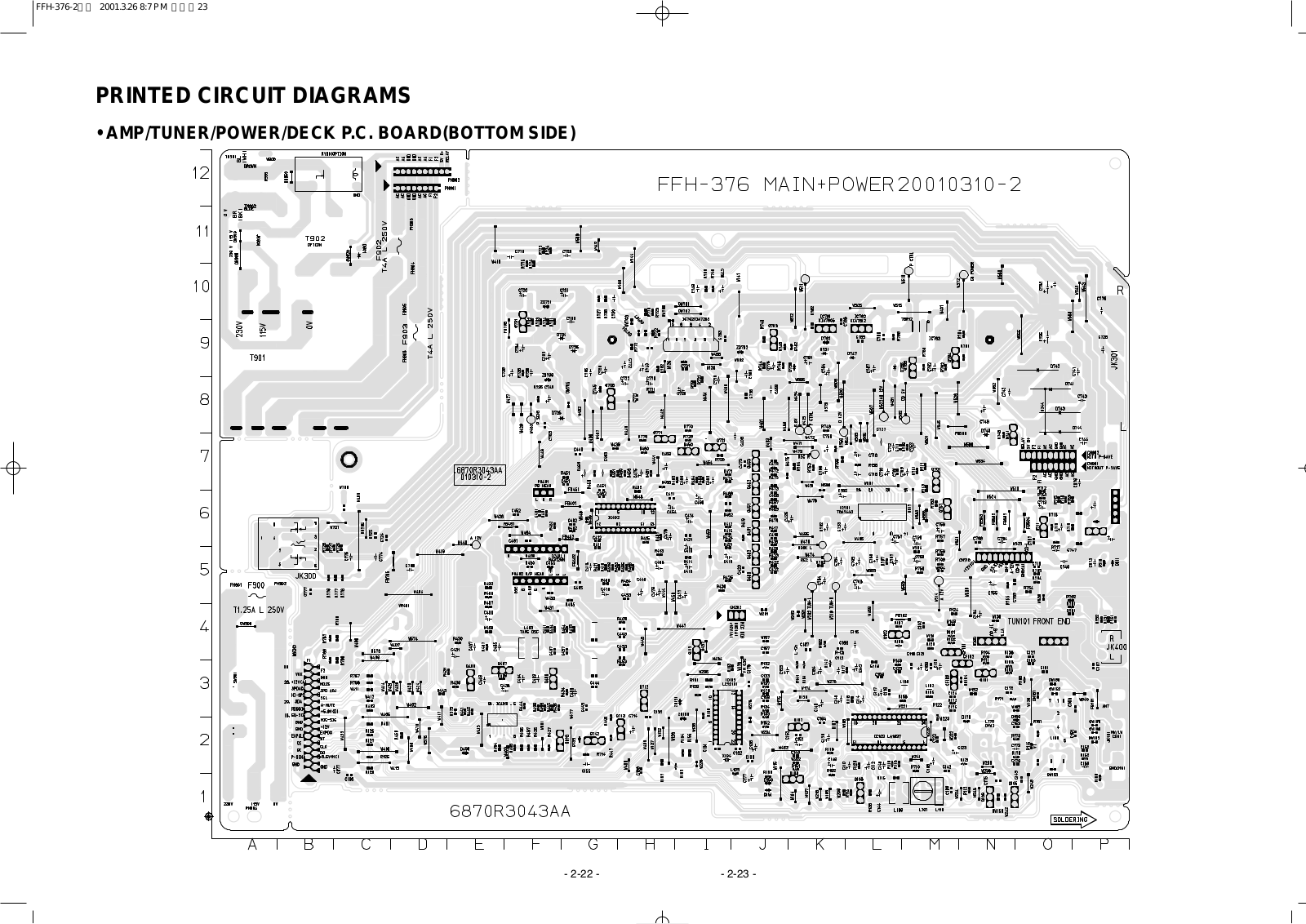 Goldstar FFH-3785AX, ffh-376ax, FFH-378AX Schematic