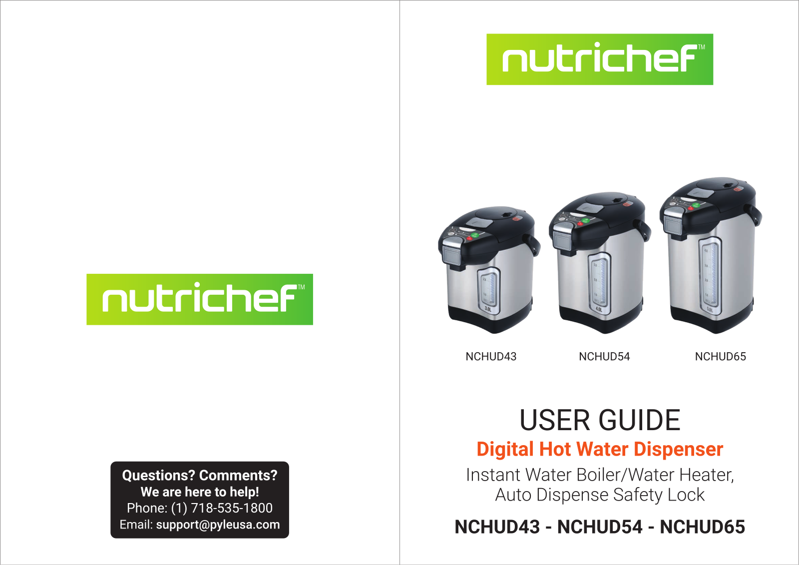 NutriChef NCHUD43 User guide - ManualMachine.com