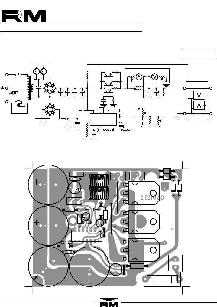 LPS 120S, 5-15V, Max Load 20A, 14A Schematic