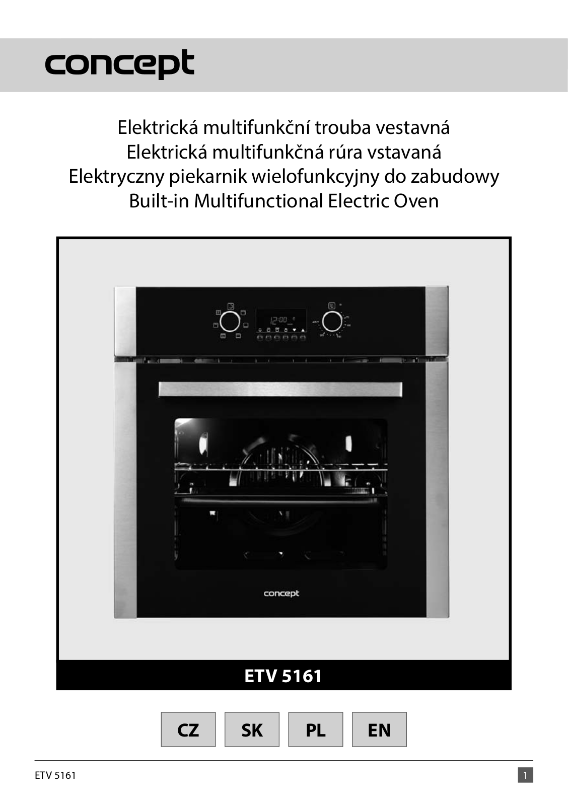 Concept ETV5161 User Manual