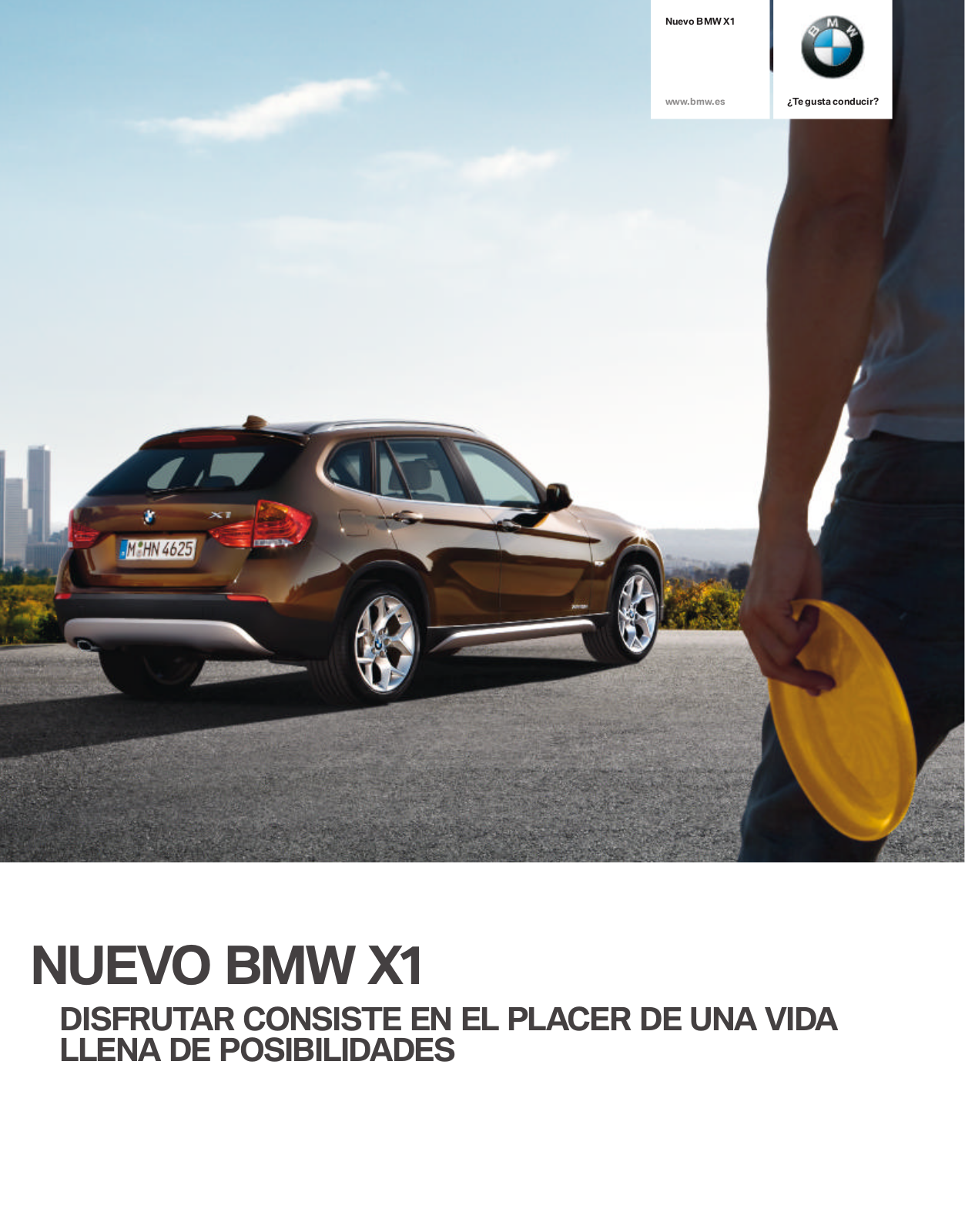 Bmw X1 2009 BROCHURE