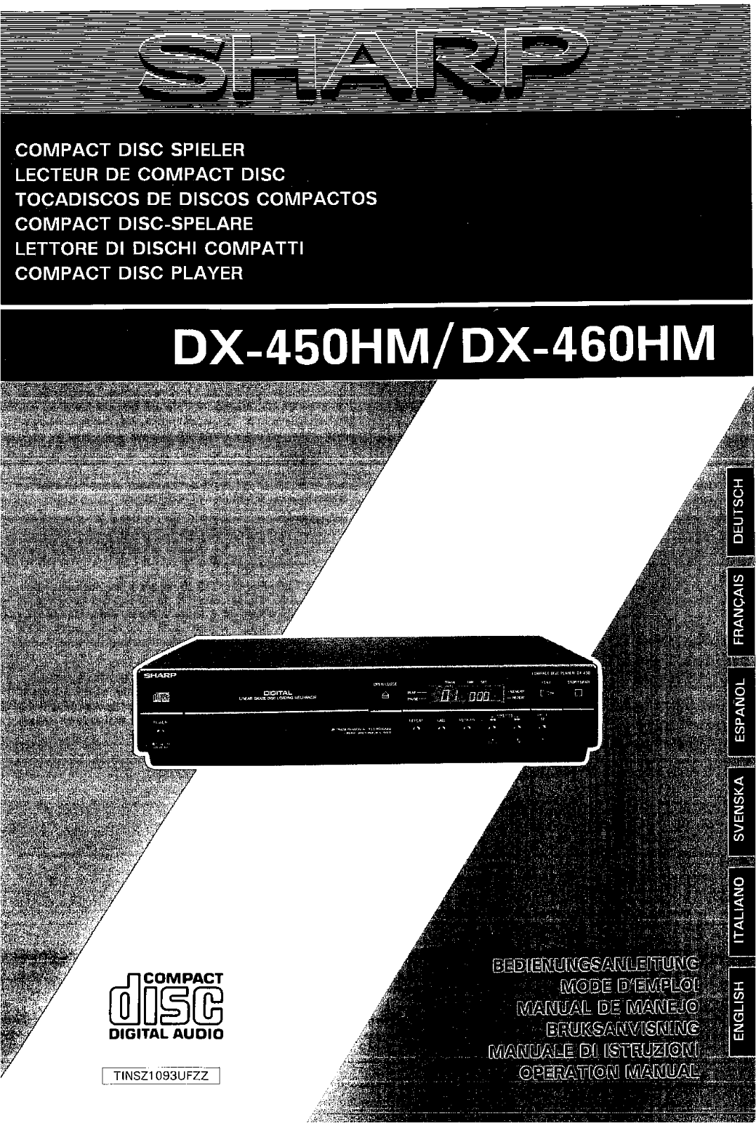 Sharp DX-450HM, DX-460HM User Manual