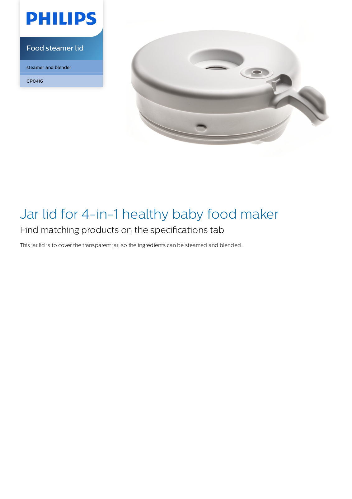 Philips CP0416/01 leaflet - ManualMachine.com