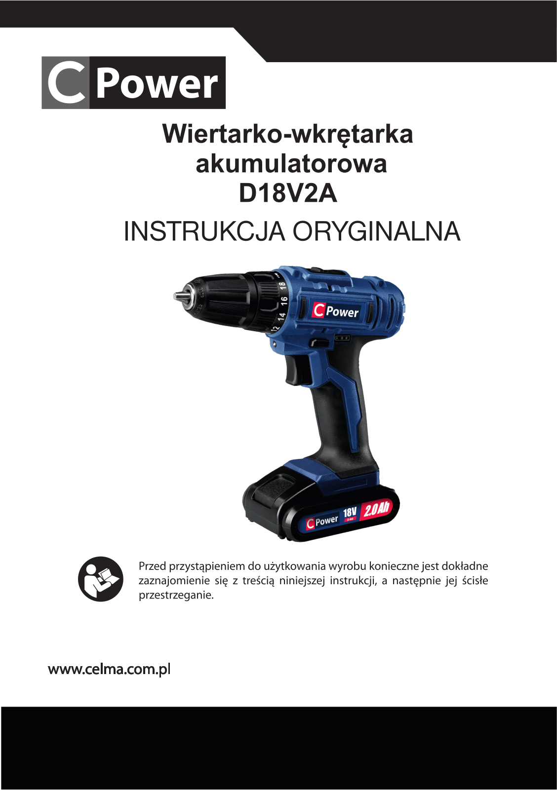 CELMA C-POWER D18V2 User guide - ManualMachine.com