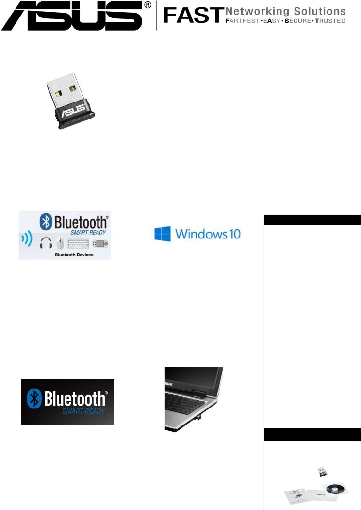 ASUS USB-BT400 User Manual