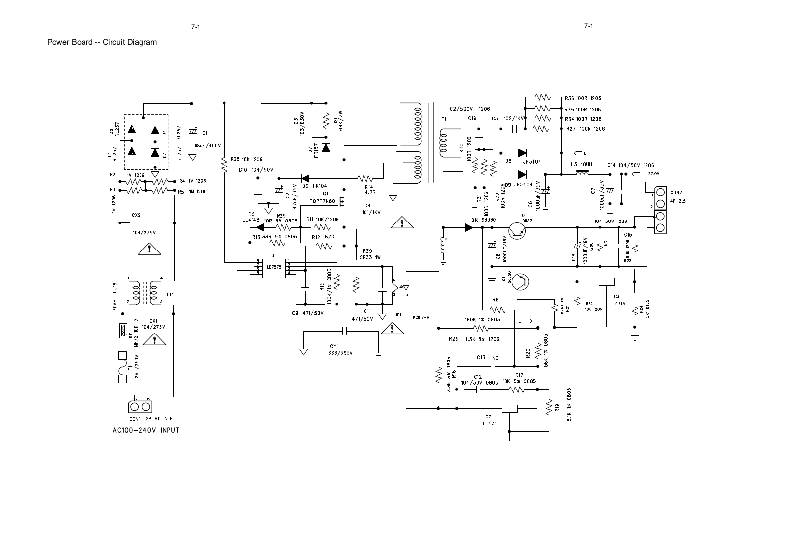 Philips MCD183/78 Schematic