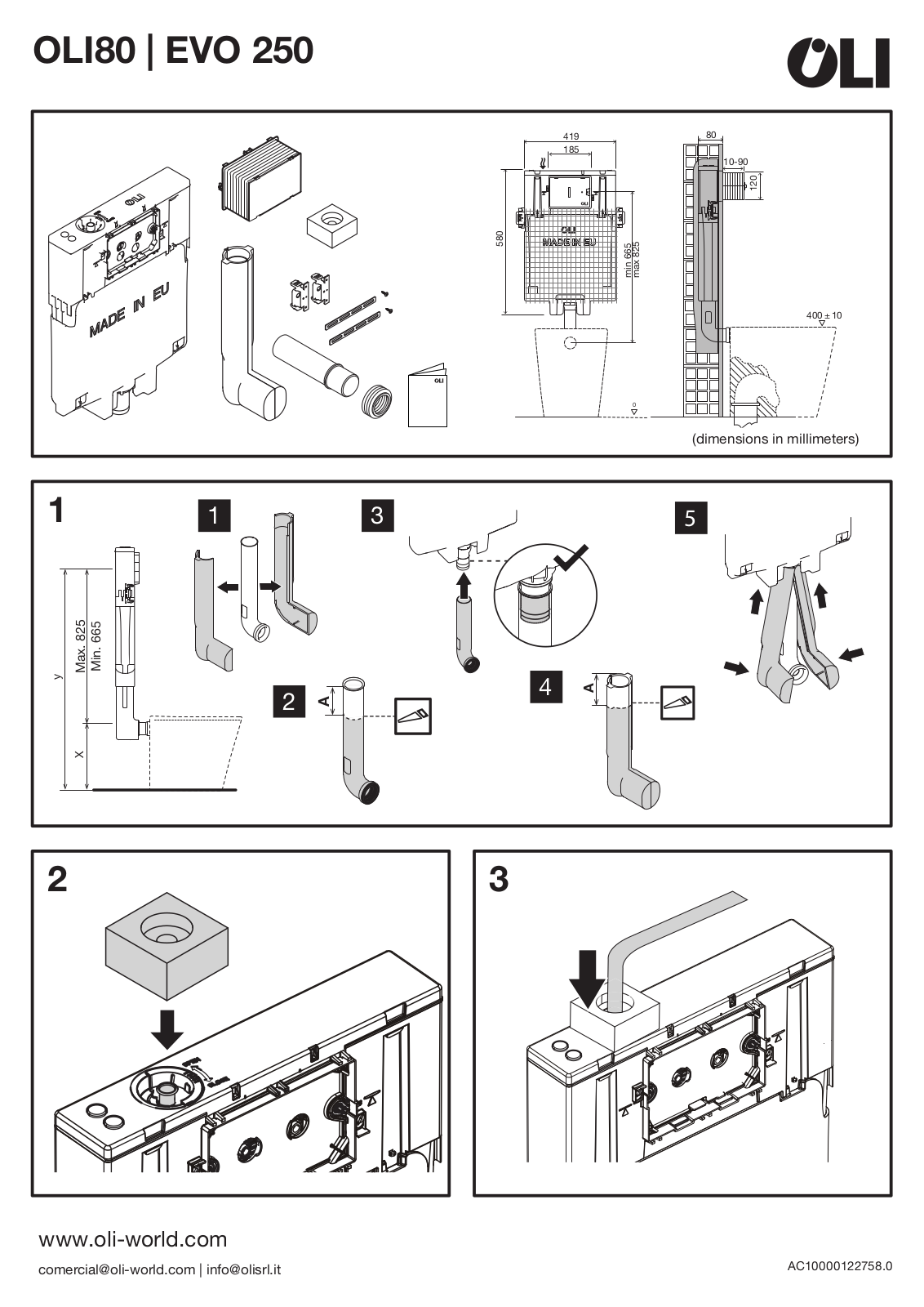 OLI 80 Installation guide