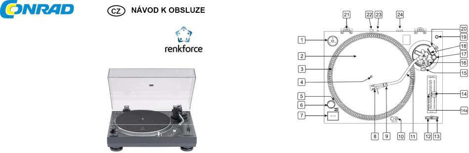 Renkforce DJ-2650D USB, DJ-2650B USB User guide