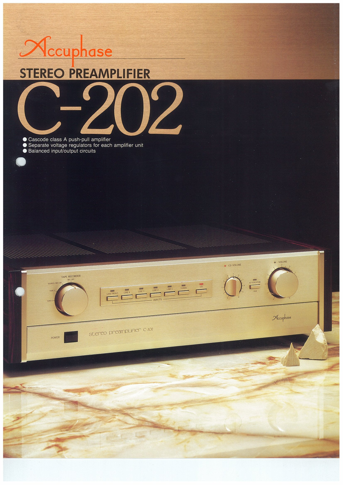 Accuphase C-202 Brochure