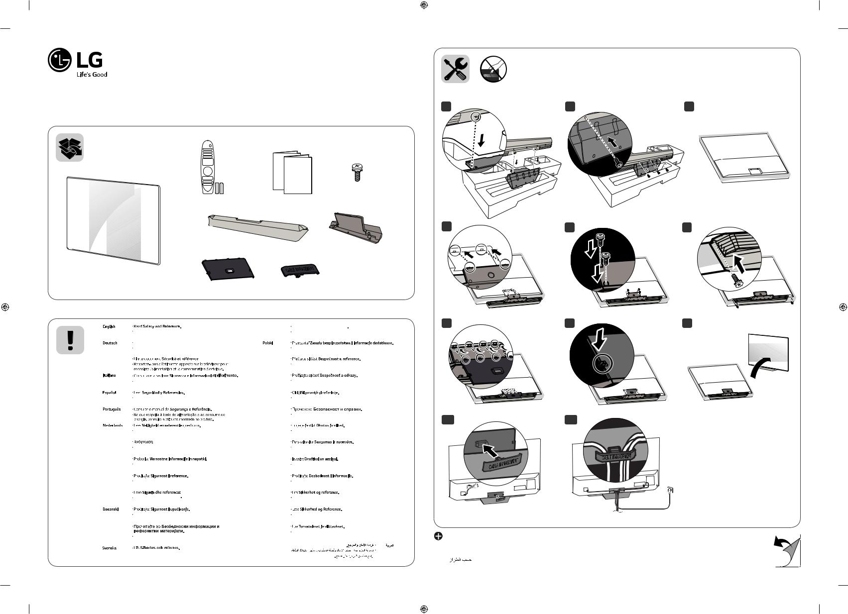 LG OLED55C8PLA, OLED65C8PLA User manual