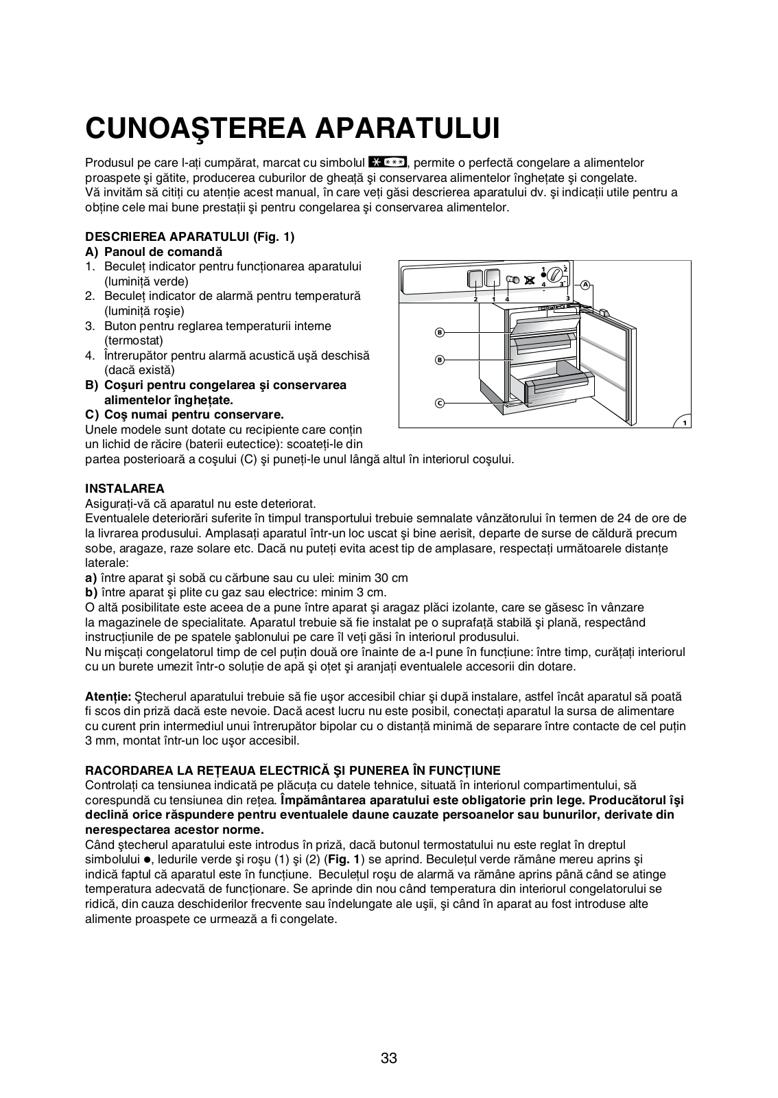 WHIRLPOOL AFB 828/A+ User Manual