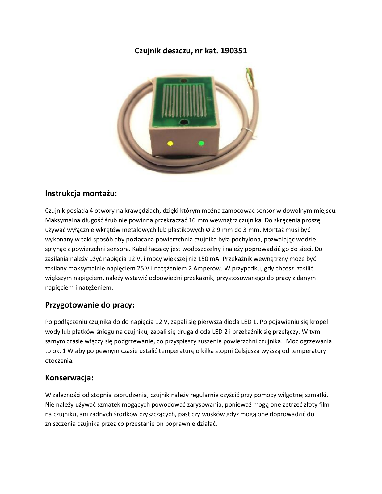 Kemo M152 User guide