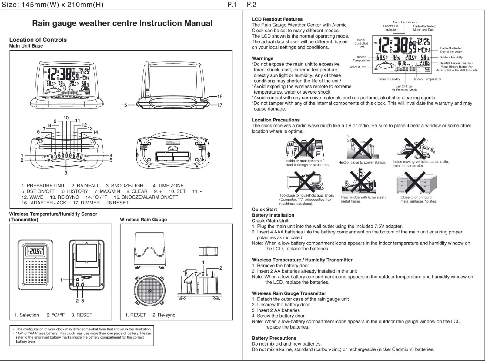 Electronics Tomorrow 930040812 User Manual