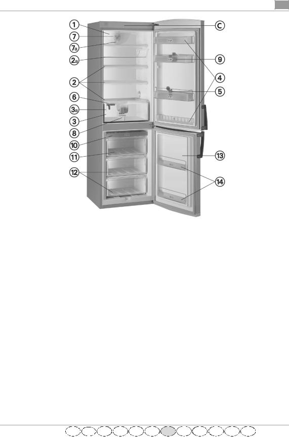 Whirlpool ARC 6670 INSTRUCTION FOR USE