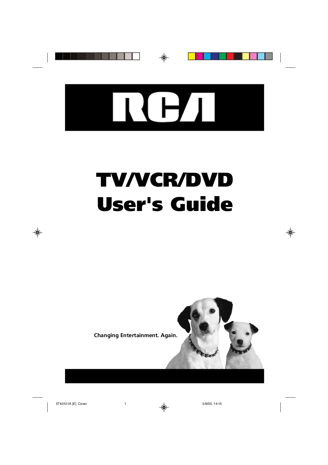 RCA 20F502TDV User Manual