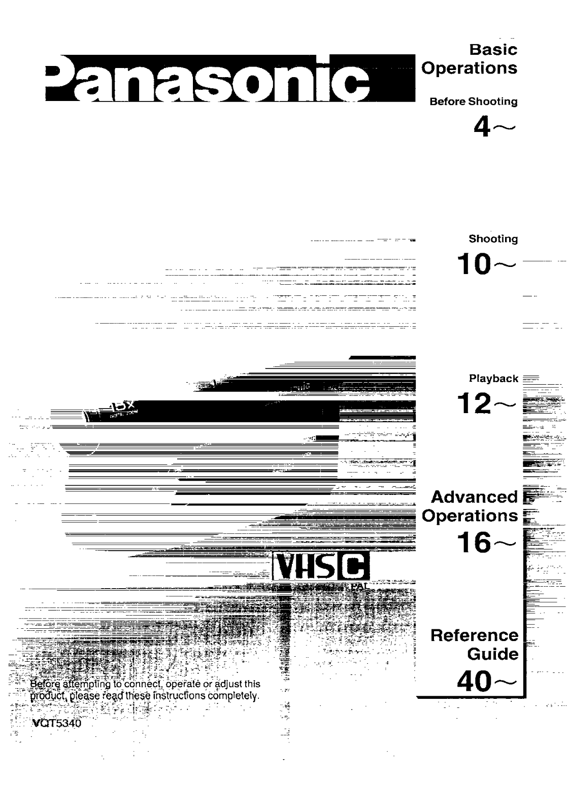 Panasonic NVRX50 User Manual