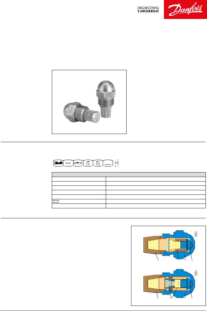 Danfoss HFD, HD, SFD, SD Data sheet