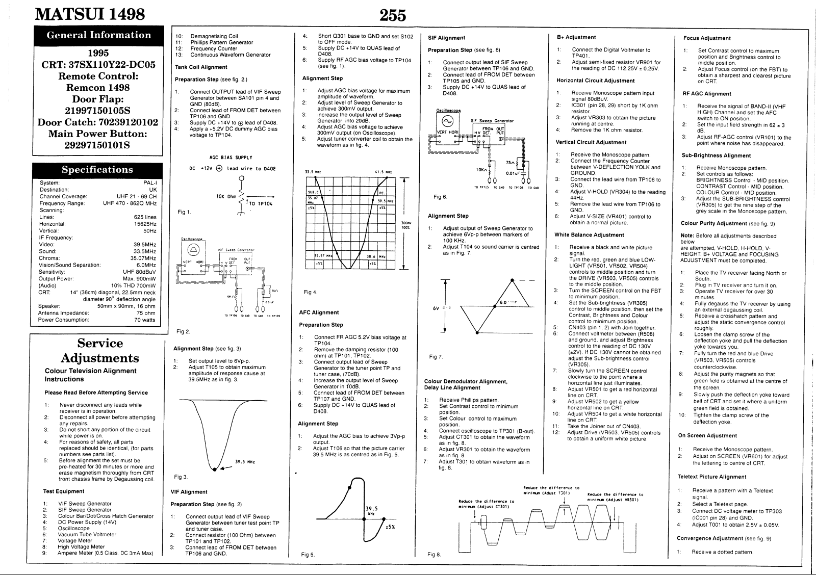 Matsui 1498 Schematic