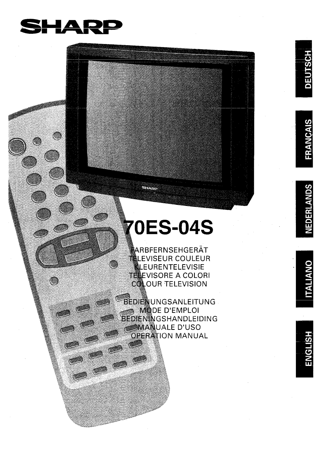 Sharp 70ES-04S User Manual