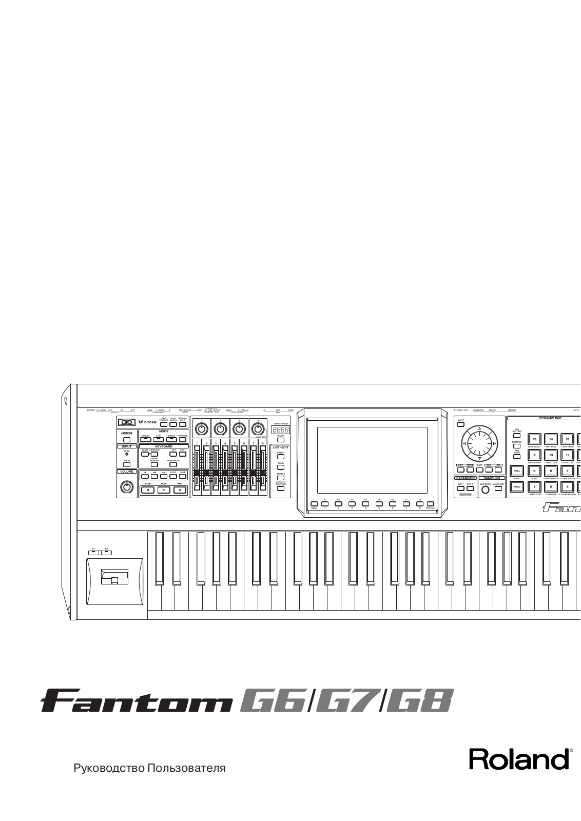 Roland FANTOM G6, FANTOM G8, FANTOM G7 User Manual