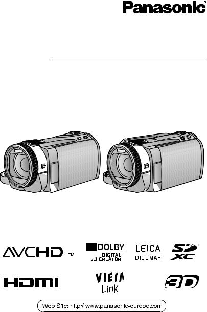PANASONIC HDC-SD90, HDC-SD909, HDC-TM90 User Manual