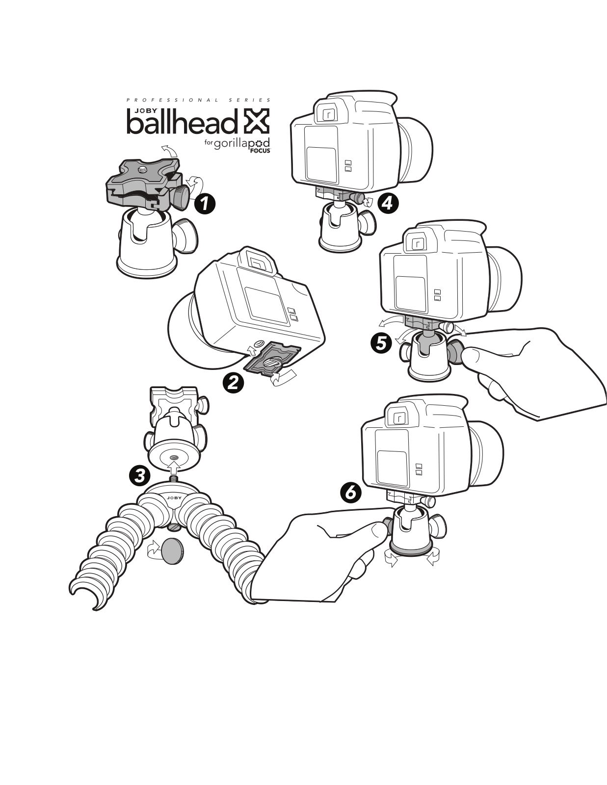 Joby GorillaPod Focus User Manual