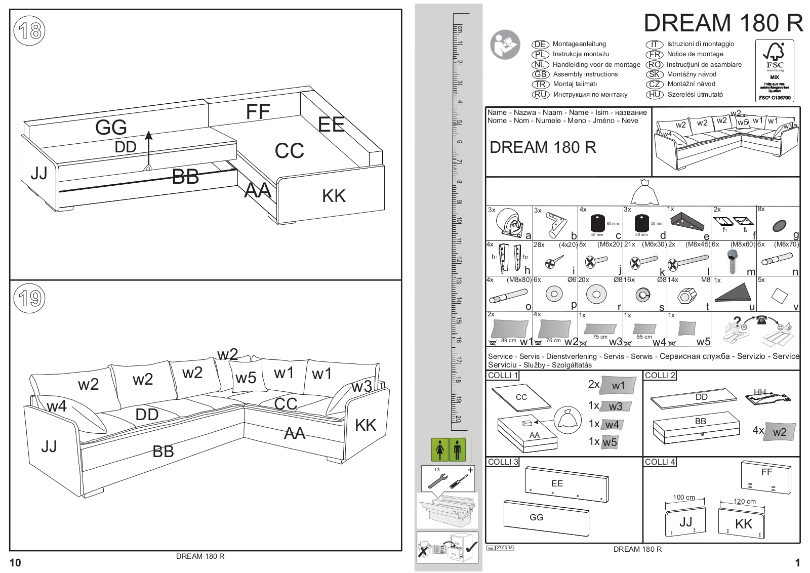 INOSIGN Dream Assembly instructions