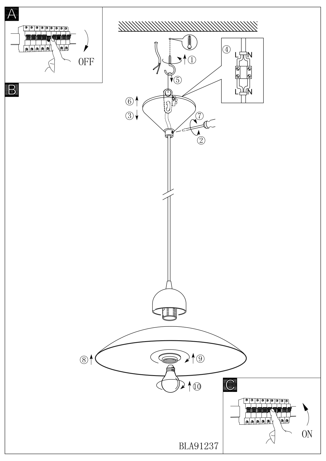 Eglo 91237 User manual