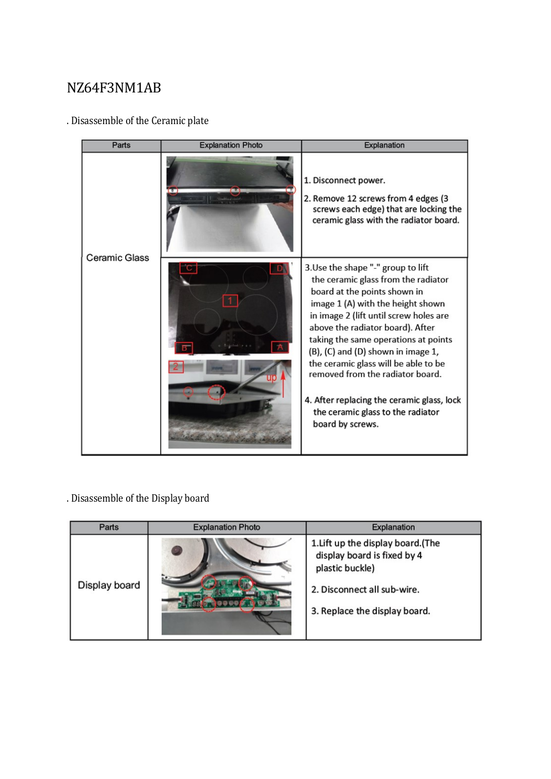 Samsung NZ64F3NM1AB-UR User Manual