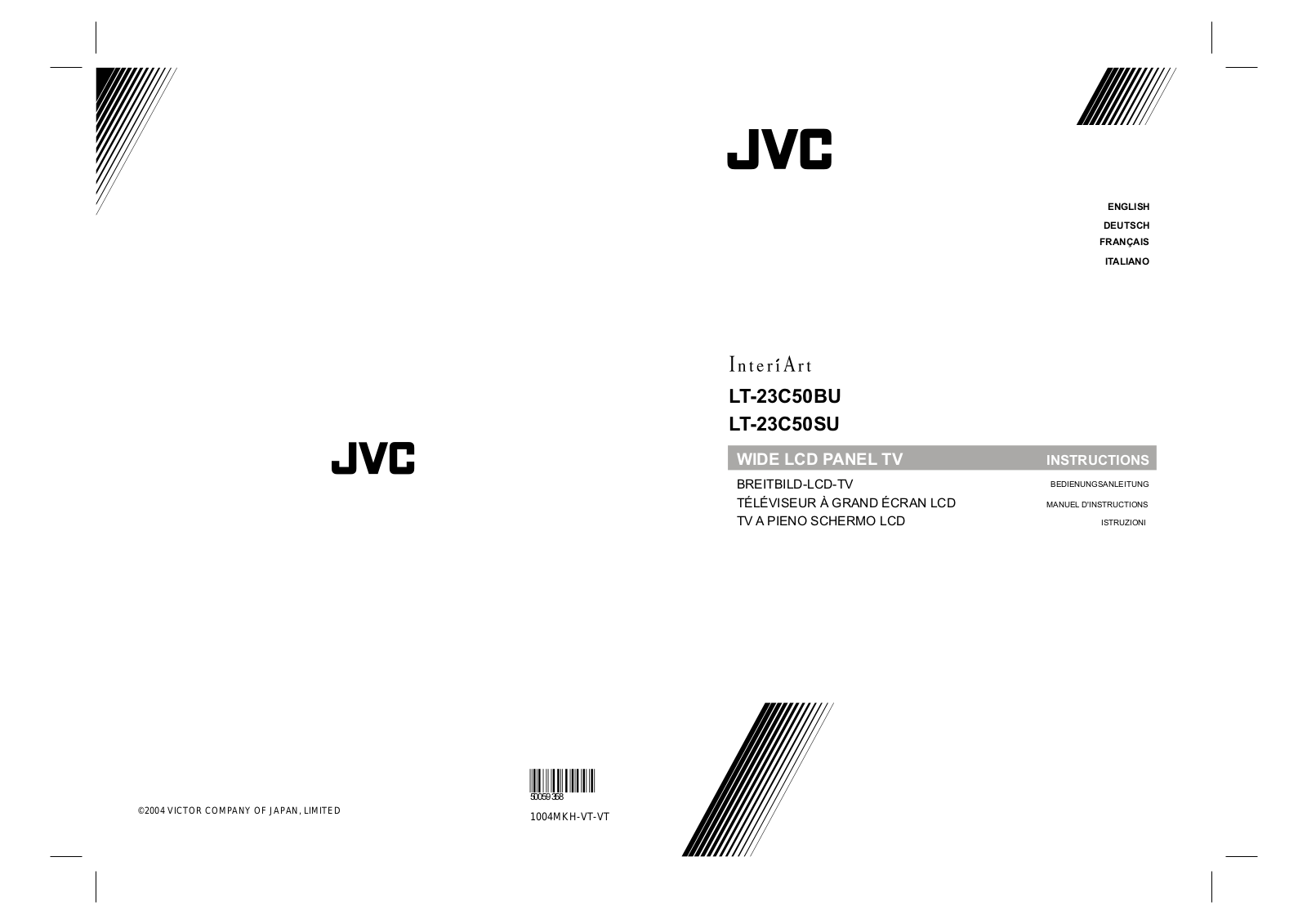 Jvc LT-23C50 User Manual