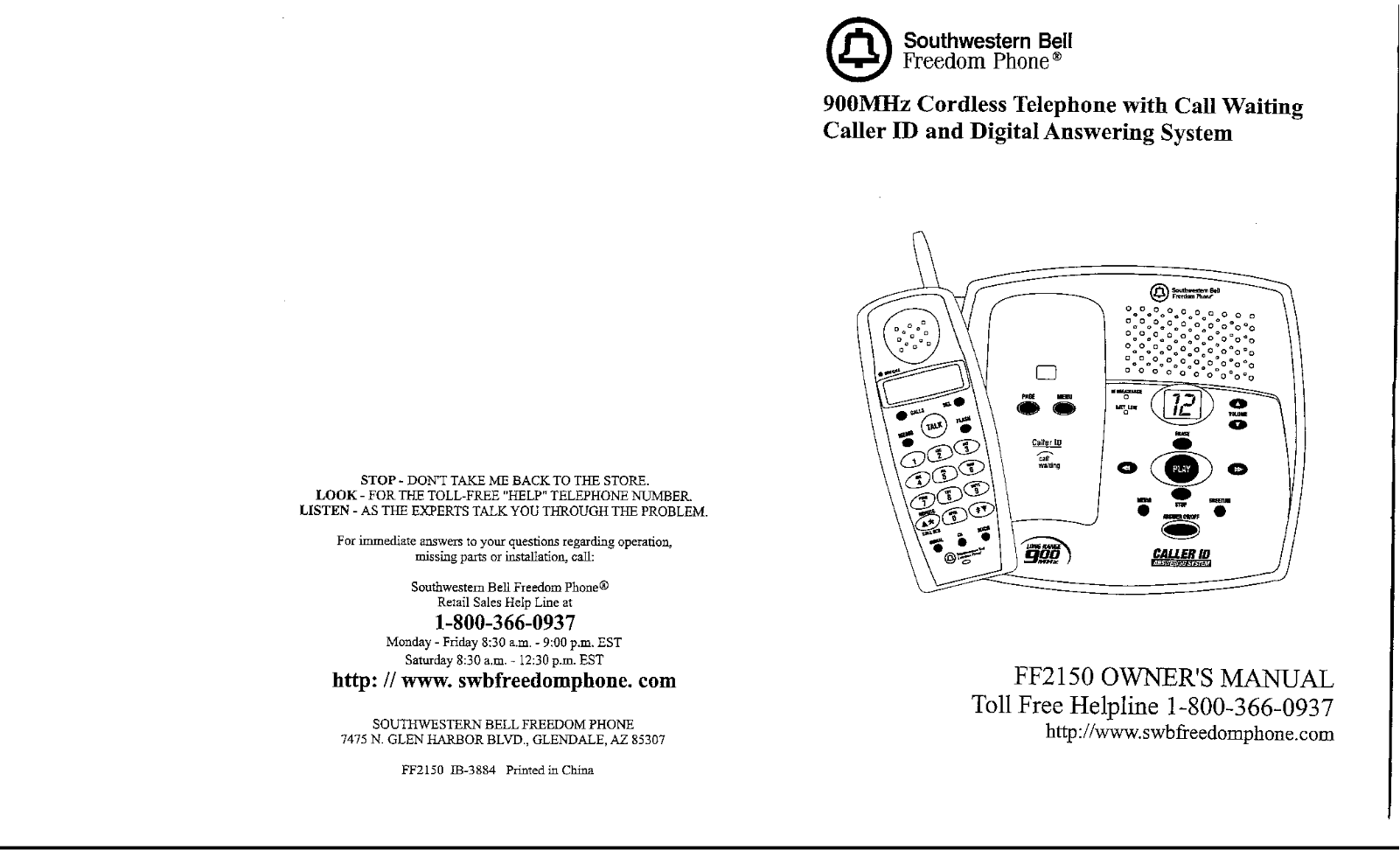 Continental Conair FF2150 User Manual