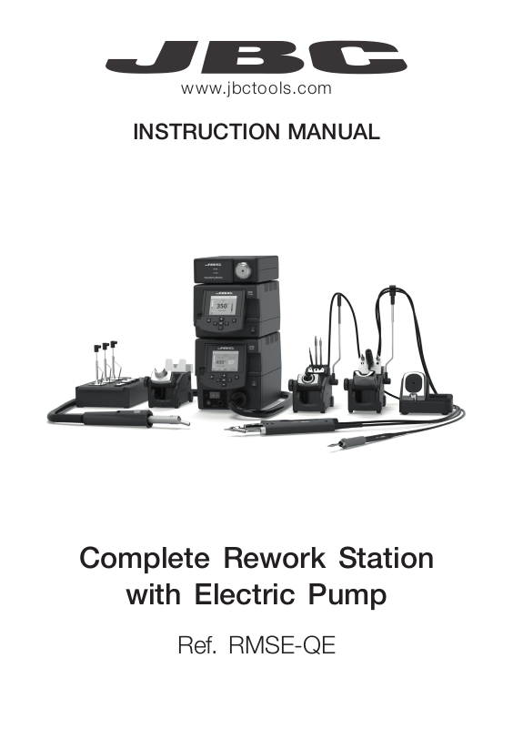 Jbc RMSE-2QE, RMSE-1QE, RMSE-9QE User Manual