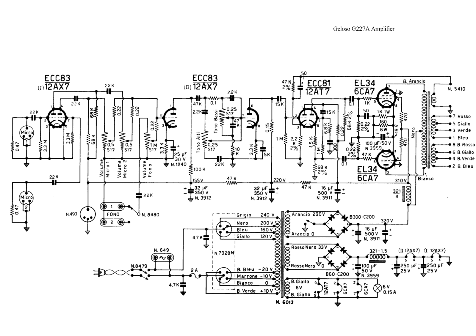 Geloso g227a schematic