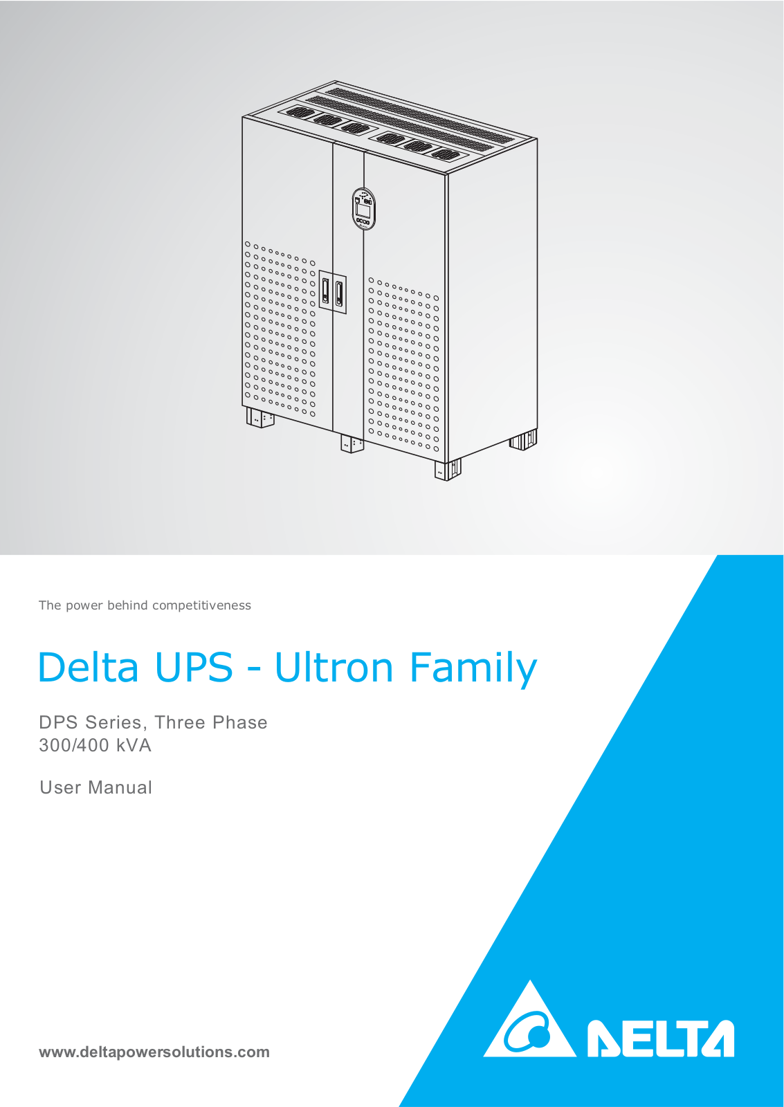 Delta Ultron DPS-400K, Ultron DPS-300K User Manual