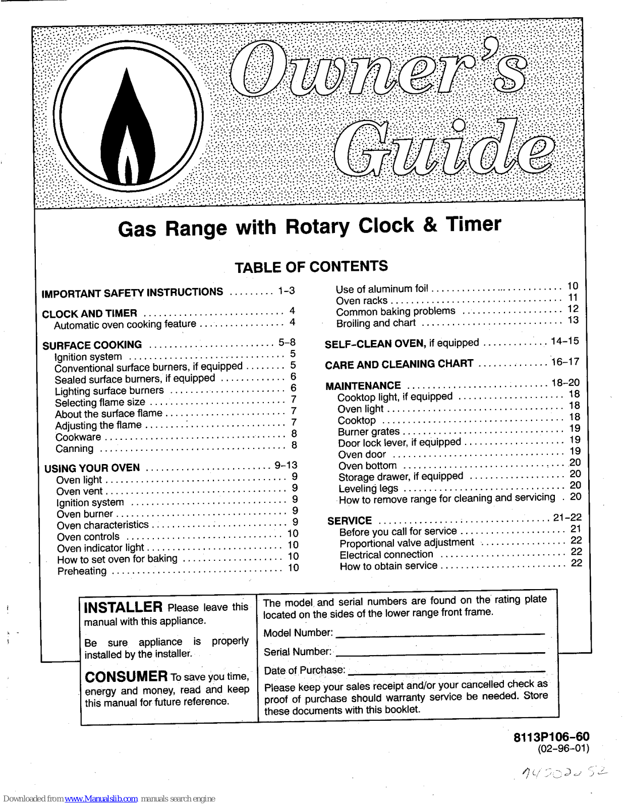 Maytag X3448XTALT, X3448XTWLT Owner's Manual - ManualMachine.com