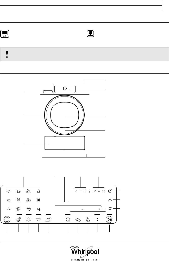 WHIRLPOOL HSCX 10443 Daily Reference Guide