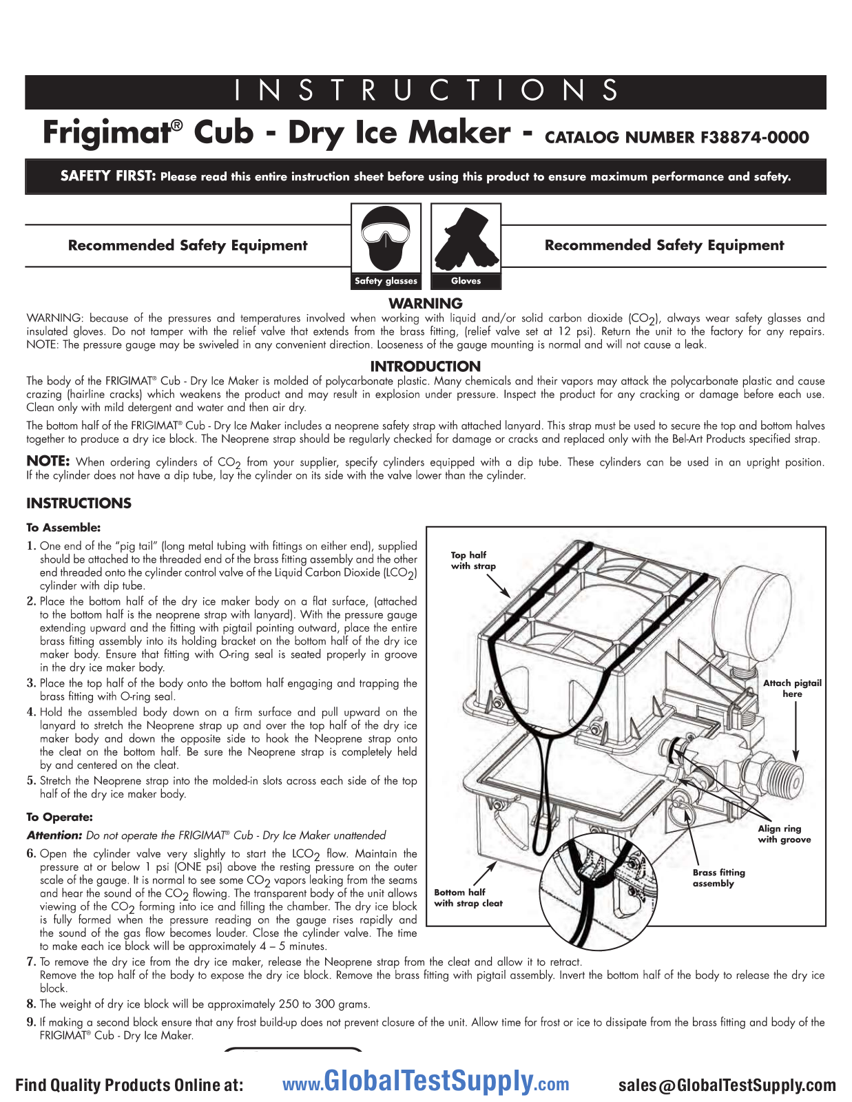 Bel-Art Scienceware 38874-0000 User manual - ManualMachine.com