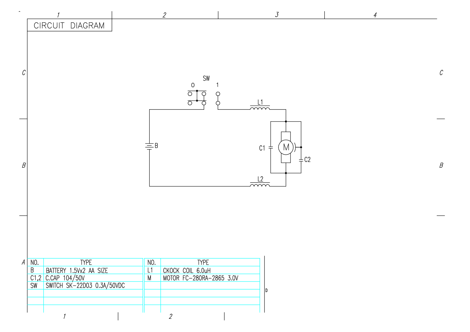 Vitek VT-1397 Circuit diagrams