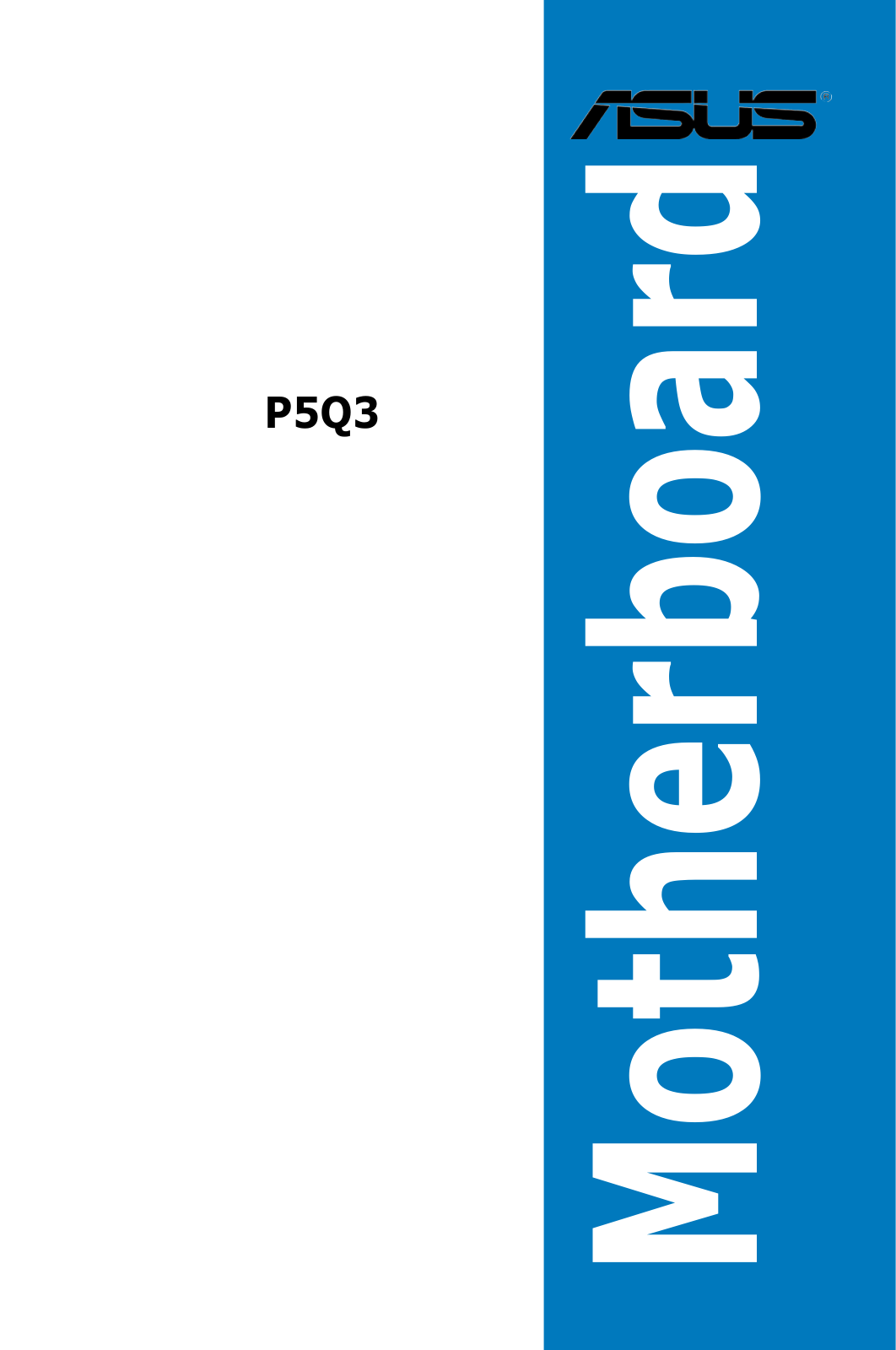 Asus P5Q3 User Manual