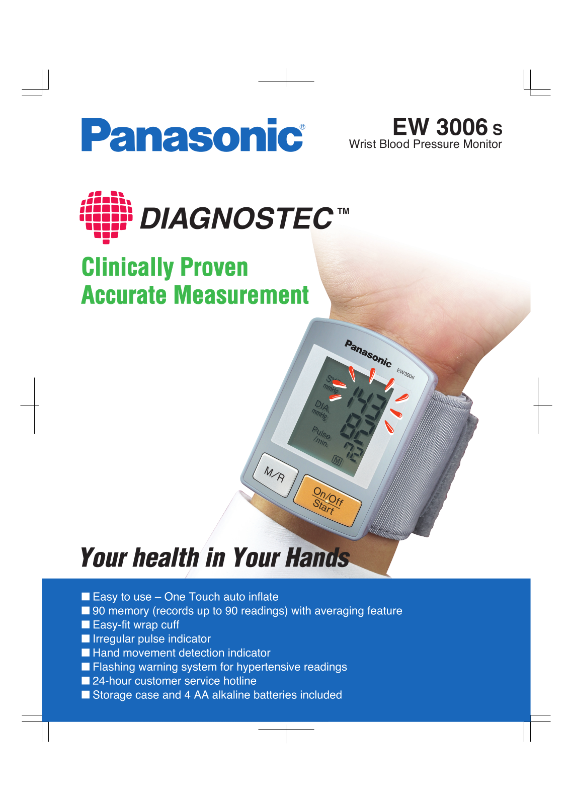Panasonic EW3006S User Manual