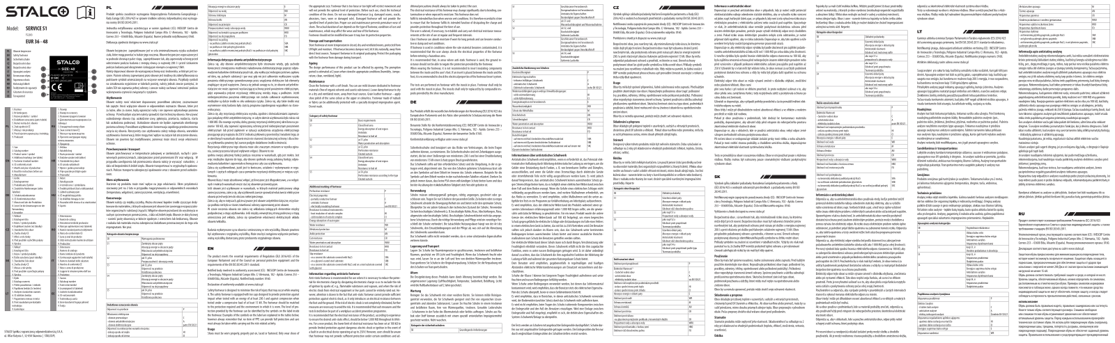 STALCO SERVICE S1 User guide - ManualMachine.com