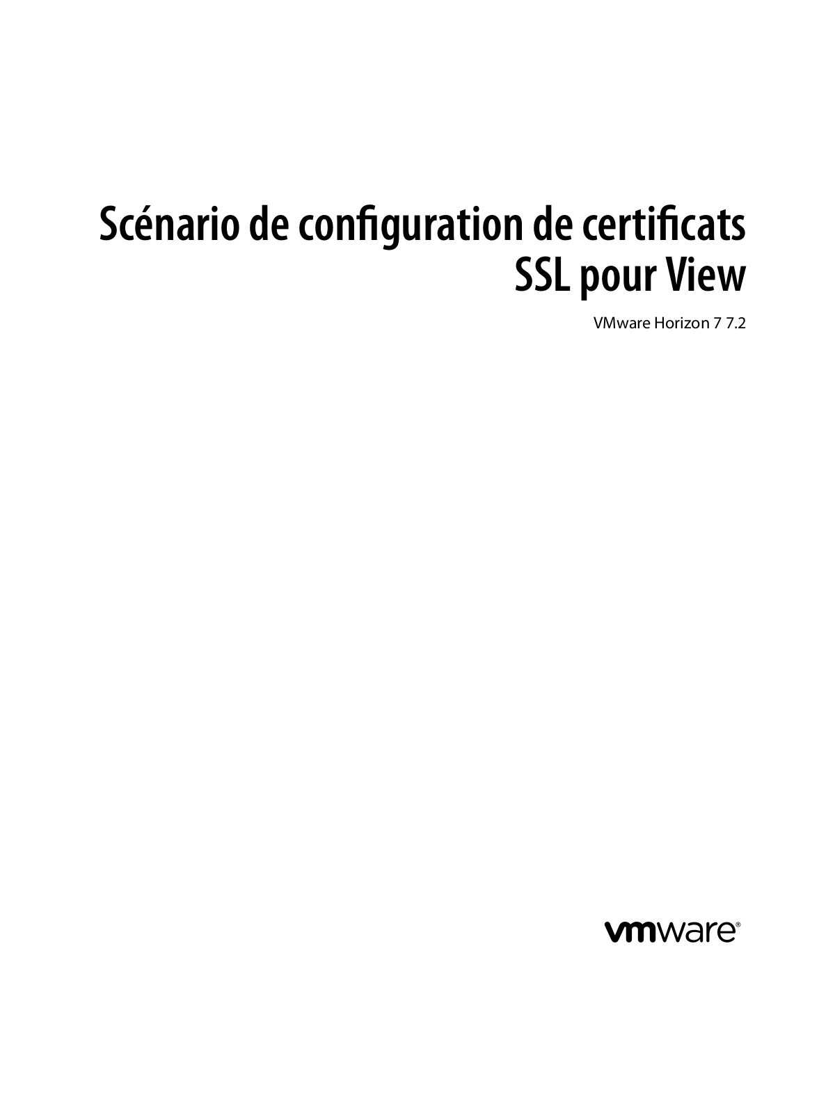 VMWARE Horizon 7.2 User Manual