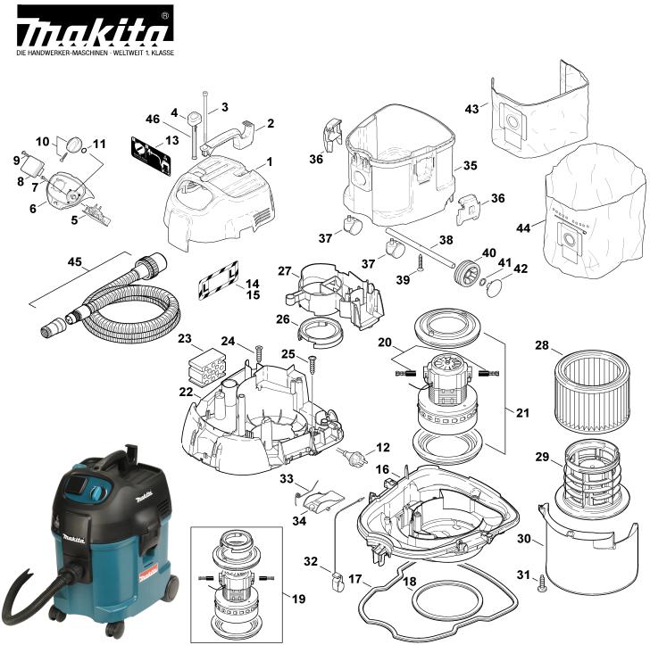 Makita 446L User Manual