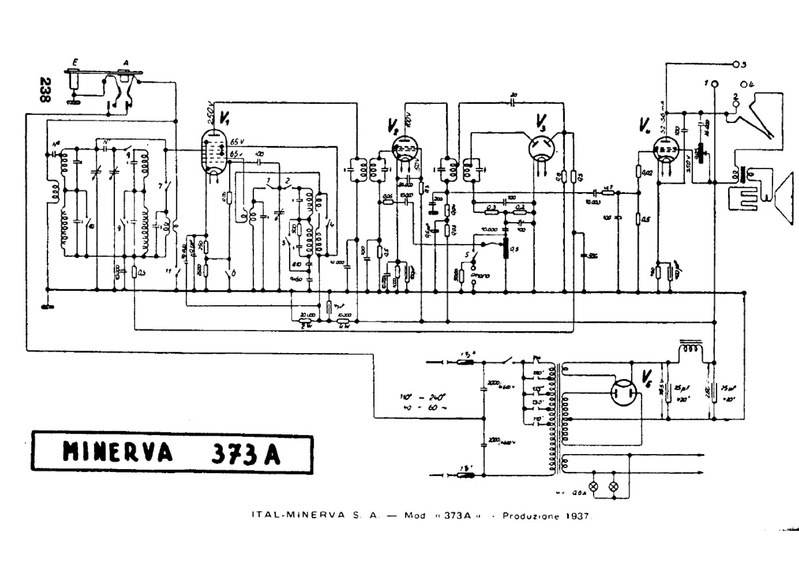 Minerva 373a schematic