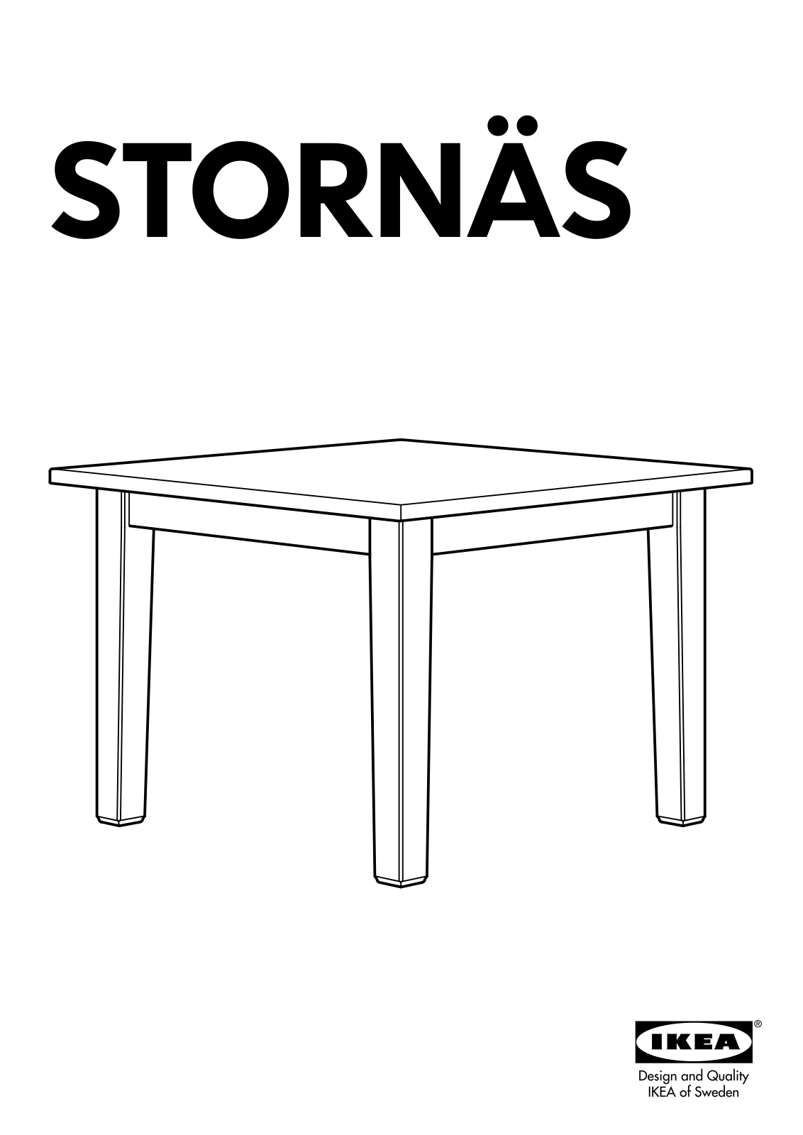 IKEA STORNAS User Manual - ManualMachine.com